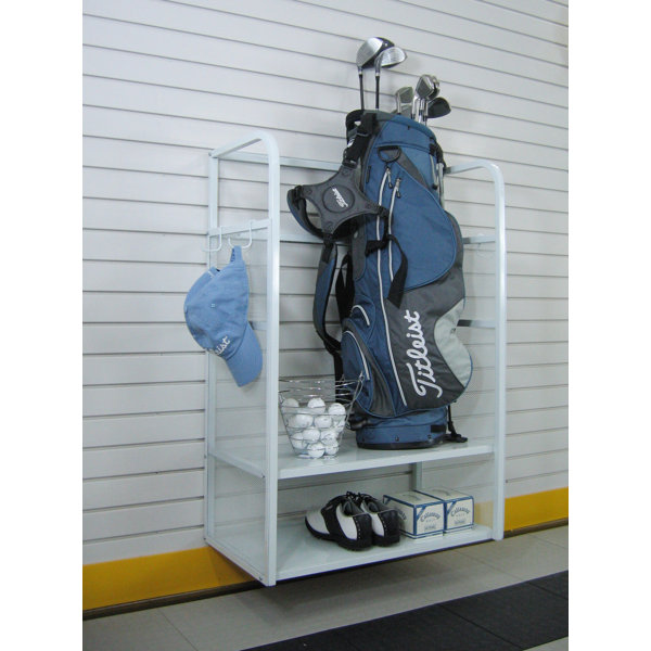 GarageTek Inc. Garagetek Wall Mount Golf Center For 2 Sets Of Clubs